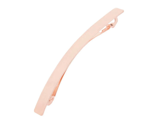 美國 L.E 亮面金屬幼髮夾(三色)