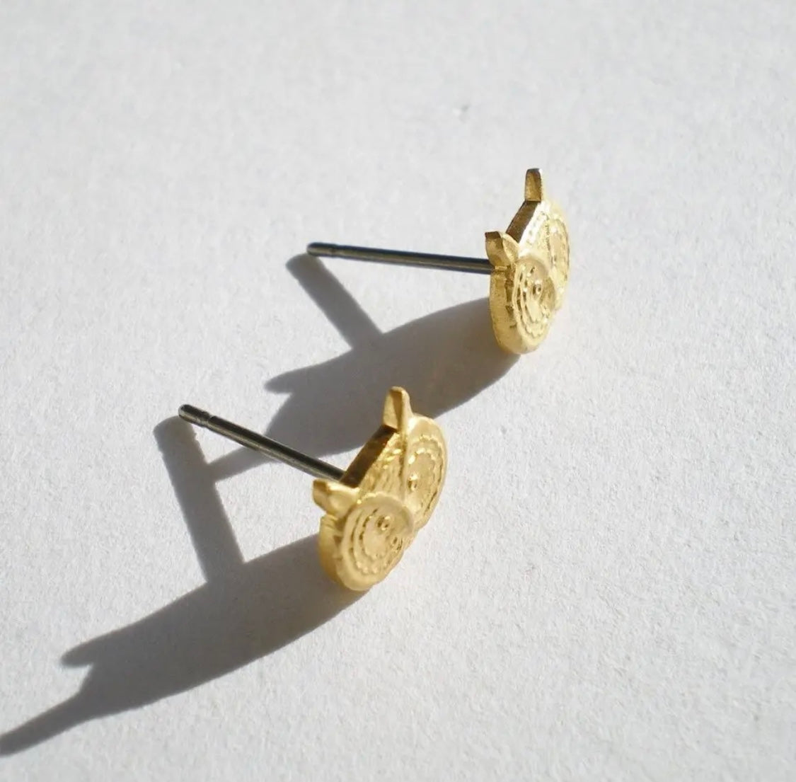 <Handmade in Japan> 手製動物銅質耳環
