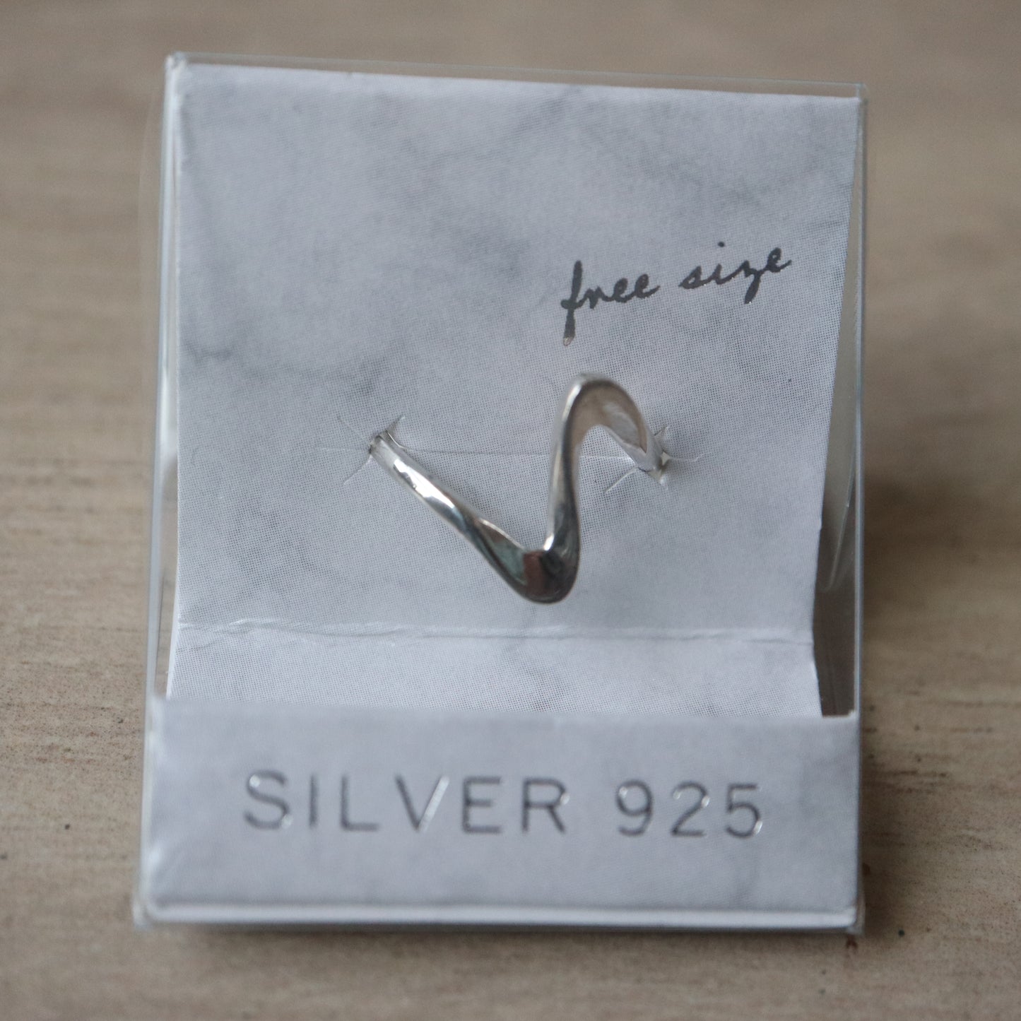 日本 Osewaya Z形SV925戒指