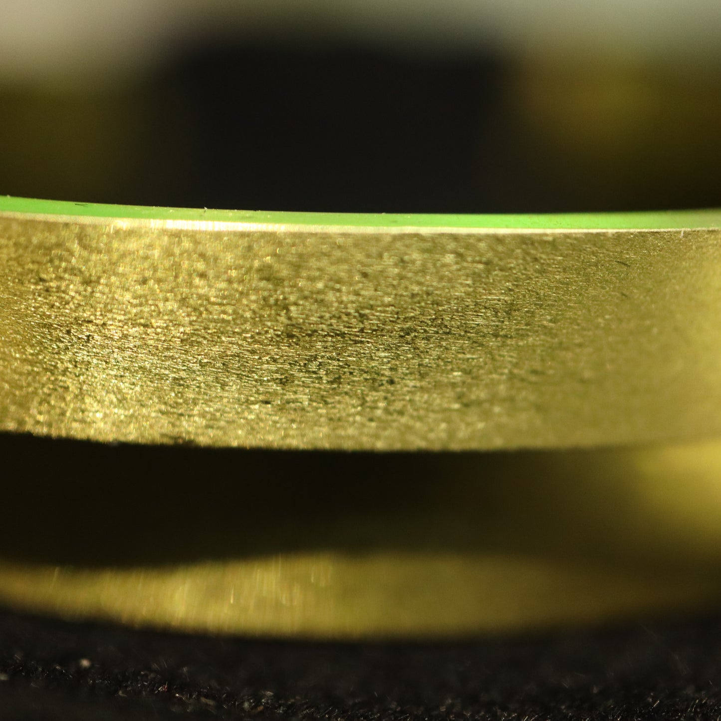 <Handmade in Japan> 可刻字款 黃銅6mm 磨砂面手鐲