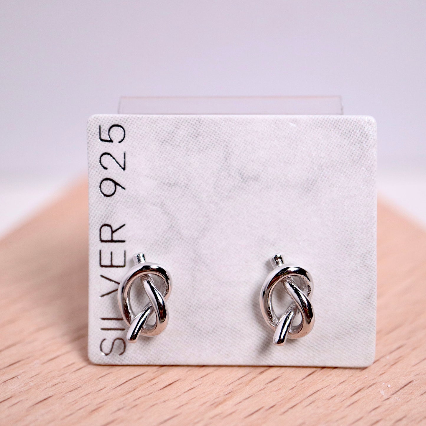 日本Osewaya SV925 繩結耳環