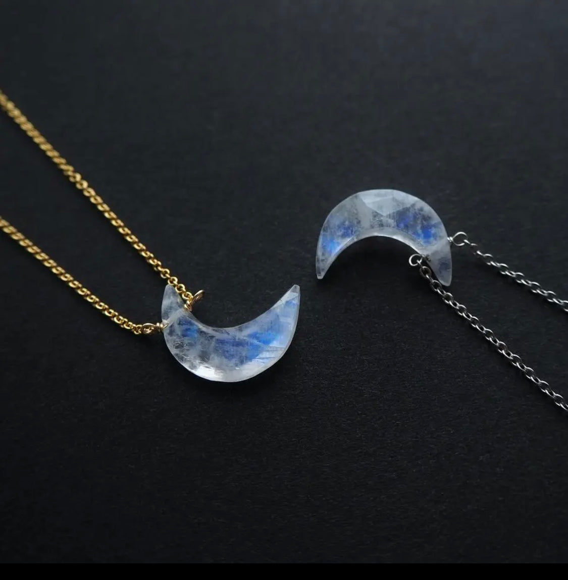 <Handmade in Japan> 印度月亮石頸鏈